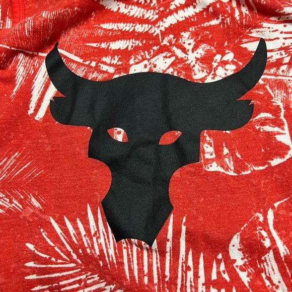 Under Armour Women's Project Rock Aloha Camo Tank Top size XL Loose fit - Picture 6 of 9